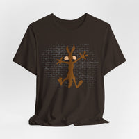 Load image into Gallery viewer, Cartoon Coyote Graffiti Brick Tee