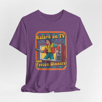 Load image into Gallery viewer, Raised on TV &amp; Frozen Dinners Retro T-Shirt