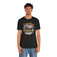 Load image into Gallery viewer, Santa's Sleigh World Tour Tee Vintage Christmas T‑Shirt