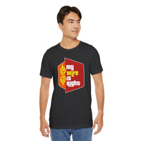 Load image into Gallery viewer, My Wife Is Right T-Shirt Funny Couples Game Show Tee