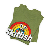 Load image into Gallery viewer, Skittish Scared of the Rainbow Tee