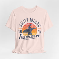 Load image into Gallery viewer, Amity Island Surf Shark Summer Tee