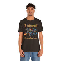 Load image into Gallery viewer, I Will Succeed Because I Am Insane Gothic Fantasy Tee