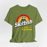 Load image into Gallery viewer, Skittish Scared of the Rainbow Tee