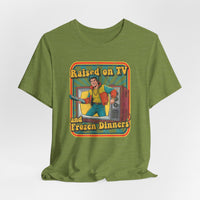 Load image into Gallery viewer, Raised on TV &amp; Frozen Dinners Retro T-Shirt