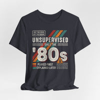 Load image into Gallery viewer, Unsupervised Since the 80s Retro Tee