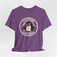 Load image into Gallery viewer, I Choose Violence Penguin Tee