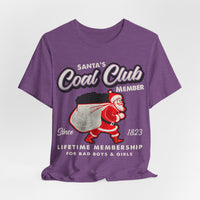 Load image into Gallery viewer, Santa's Coal Club Member T-Shirt