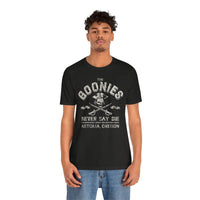 Load image into Gallery viewer, Never Say Die 1985 Skull &amp; Crossed Swords T-Shirt