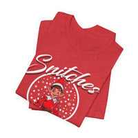 Load image into Gallery viewer, Snitches Get Stitches Christmas Tee