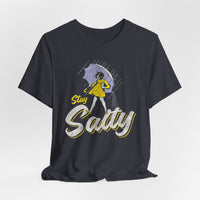 Load image into Gallery viewer, Stay Salty girl with umbrella T-Shirt