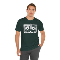 Load image into Gallery viewer, Vintage Hip Hop Retro Music Cassette Tape Tee