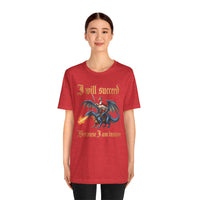 Load image into Gallery viewer, I Will Succeed Because I Am Insane Gothic Fantasy Tee