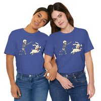 Load image into Gallery viewer, Skeleton Chasing Dog Tee