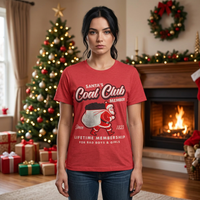 Load image into Gallery viewer, Santa's Coal Club Member T-Shirt
