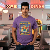 Load image into Gallery viewer, Raised on TV &amp; Frozen Dinners Retro T-Shirt