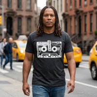 Load image into Gallery viewer, Vintage Hip Hop Retro Music Cassette Tape Tee