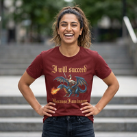 Load image into Gallery viewer, I Will Succeed Because I Am Insane Gothic Fantasy Tee