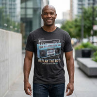 Load image into Gallery viewer, 80's Boombox T-Shirt