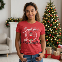 Load image into Gallery viewer, Snitches Get Stitches Christmas Tee