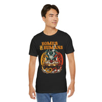 Load image into Gallery viewer, Homes &amp; Humans Dragon T‑Shirt Retro Fantasy Dice &amp; Dragons Tee