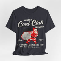 Load image into Gallery viewer, Santa's Coal Club Member T-Shirt