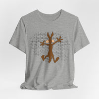 Load image into Gallery viewer, Cartoon Coyote Graffiti Brick Tee