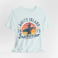 Load image into Gallery viewer, Amity Island Surf Shark Summer Tee