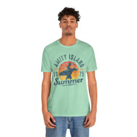 Load image into Gallery viewer, Amity Island Surf Shark Summer Tee