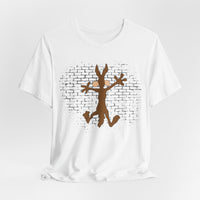 Load image into Gallery viewer, Cartoon Coyote Graffiti Brick Tee