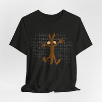 Load image into Gallery viewer, Cartoon Coyote Graffiti Brick Tee