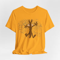 Load image into Gallery viewer, Cartoon Coyote Graffiti Brick Tee
