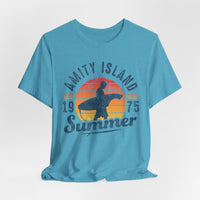 Load image into Gallery viewer, Amity Island Surf Shark Summer Tee