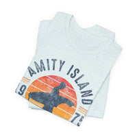 Load image into Gallery viewer, Amity Island Surf Shark Summer Tee