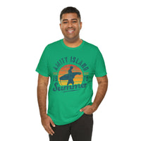 Load image into Gallery viewer, Amity Island Surf Shark Summer Tee