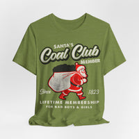 Load image into Gallery viewer, Santa's Coal Club Member T-Shirt