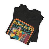 Load image into Gallery viewer, Raised on TV &amp; Frozen Dinners Retro T-Shirt