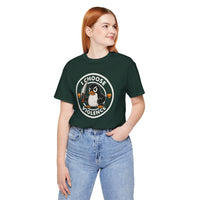Load image into Gallery viewer, I Choose Violence Penguin Tee
