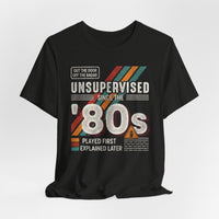 Load image into Gallery viewer, Unsupervised Since the 80s Retro Tee