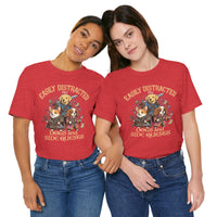 Load image into Gallery viewer, Easily Distracted by Dogs &amp; Side Quests Tee