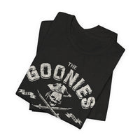 Load image into Gallery viewer, Never Say Die 1985 Skull &amp; Crossed Swords T-Shirt