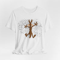 Load image into Gallery viewer, Cartoon Coyote Graffiti Brick Tee