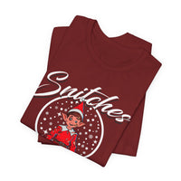 Load image into Gallery viewer, Snitches Get Stitches Christmas Tee