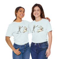 Load image into Gallery viewer, Skeleton Chasing Dog Tee