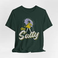 Load image into Gallery viewer, Stay Salty girl with umbrella T-Shirt