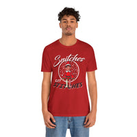 Load image into Gallery viewer, Snitches Get Stitches Christmas Tee