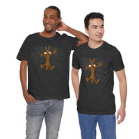 Load image into Gallery viewer, Cartoon Coyote Graffiti Brick Tee