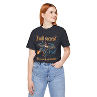 Load image into Gallery viewer, I Will Succeed Because I Am Insane Gothic Fantasy Tee