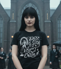 Load image into Gallery viewer, Black Is Such a Happy Color T-Shirt
