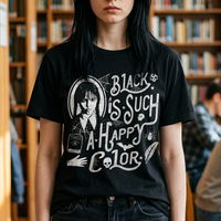 Load image into Gallery viewer, Black Is Such a Happy Color T-Shirt